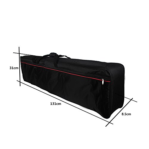 Andoer Portable 88Key Keyboard Electric Piano Padded Case Gig Bag