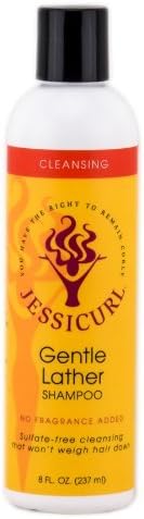 Jessicurl Gentle Lather Shampoo, 8 Fluid Ounce by Jessicurl Llc.