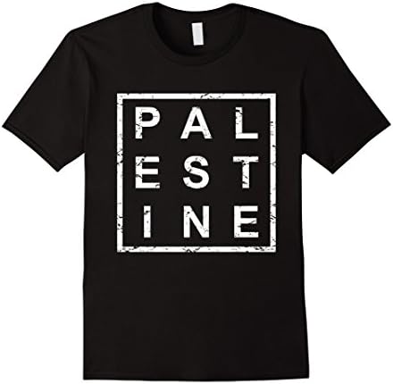 Mens Stylish Palestine T-Shirt Medium Black