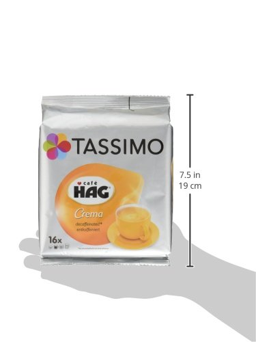 Tassimo Kapseln Café HAG, 16 Kaffeekapseln für 16 Getränke – Bild 4