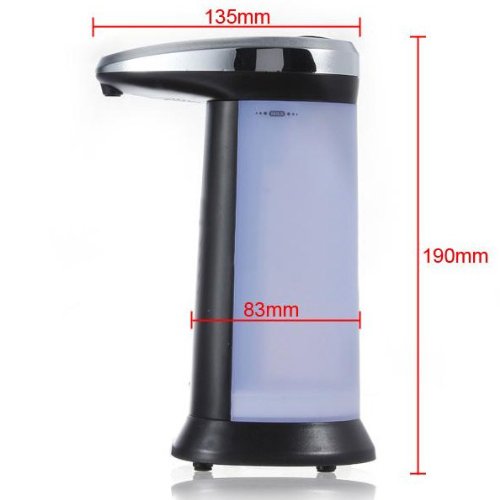 Soap Dispenser ,400ml Automatic Hands-Free Sensor Soap Dispenser Hand Sanitizer Without Tactile
