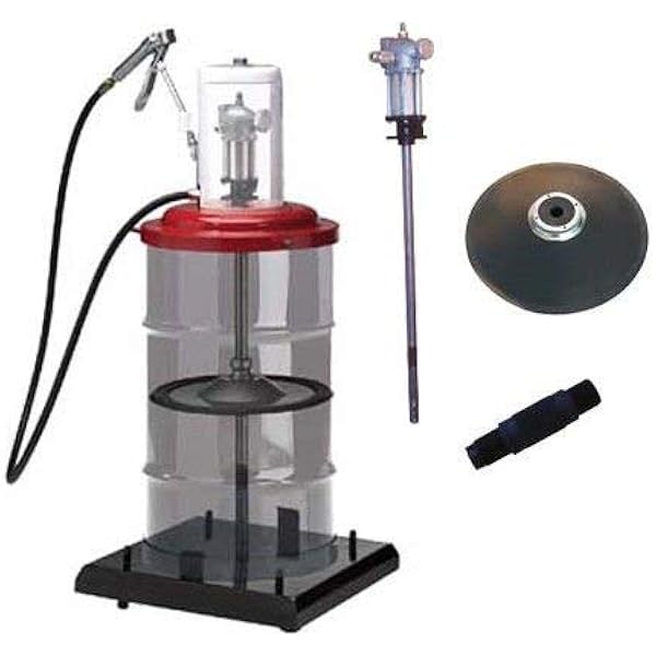 Pneumatic grease gun parts