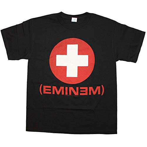 Band Merch Men's Eminem Recovery T-Shirt Black S