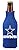 Dallas Cowboys NFL Team Logo Drink Beer Beverage Bottle Insulated Picnic Outdoor Party Beach BBQ Kooler Bottle Cooler - 12oz Glitter Bottle Koozie