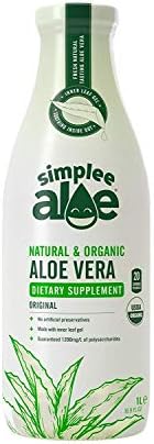 Simplee Aloe Aloe Vera Juice Original 1 Litre (Pack of 4)