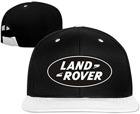 Adjustable Land Rover Car Logo Street Hip-Hop Cap White