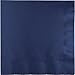 250-Count Touch of Color 3-Ply Paper Dinner Napkins, Navy Blue