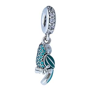 Pandora 791903enmx Tropical Parrot Charm: Amazon.ca: Jewelry