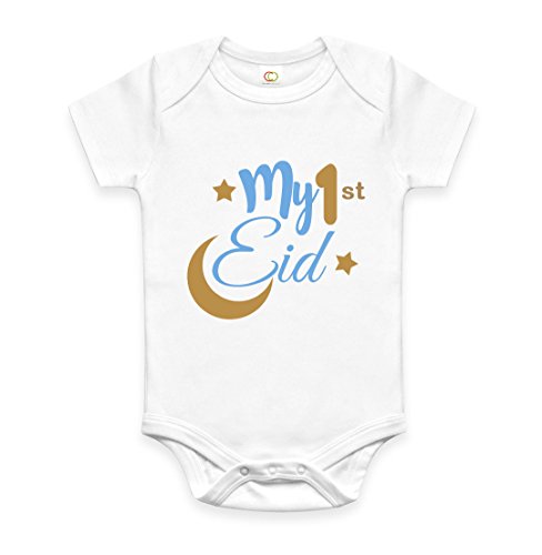 My-First-Eid-Muslim-Baby-Boy-Bodysuit-Vest-Grow-Clothes-Size-0-12