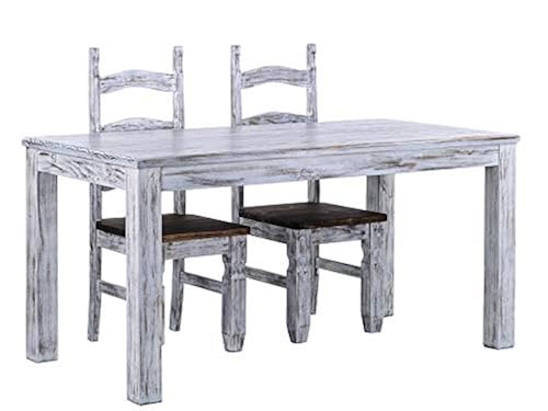 TableChamp ダイニングルーム テーブル リオ 47 x 30 ウォールナット ライトホワイト 無垢材 パインオイル 延長 伸縮 TableChamp ダイニングルーム テーブル リオ 47 x 30 ウォールナット