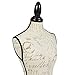 Female Mannequin Torso Dress Form Display W/ Black Tripod Stand Designer Pattern
