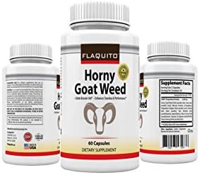 3 Premium Horny Goat Weed Extract with Maca & Tribulus, Natural Sexual