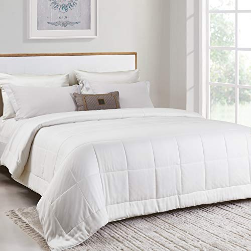 Komfie Eucalyptus Comforter for Couples Dual Thickness Duvet Insert for Him and Her Earth