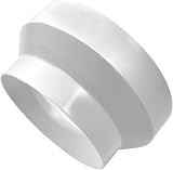 Fantronix 125mm to 100mm Round Ducting Reducer Vent Pipe Adapter