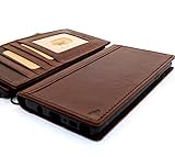 Genuine Leather Case for Samsung Galaxy Note 9 Book Wallet Luxury Cover S Handmade Soft Holder Cards daviscase