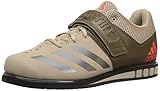 adidas Men's Powerlift.3.1 Cross Trainer, TECH Beige/Trace Olive/Black, 10 Medium US