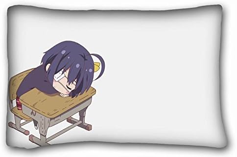 Custom ( Anime Chuunibyou Demo Koi Ga Shitai ) Pillowcase Cover 20"X30" One Side suitable for King-bed PC-Red-43522
