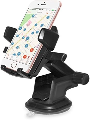 Wediamond X86 Car Phone Mount Holder, Windshield / Dashboard Universal Car Mobile Phone cradle for iOS / Android Smartphone