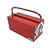 Excel TB123-Red 16-Inch Cantilever Steel Tool Box, Red