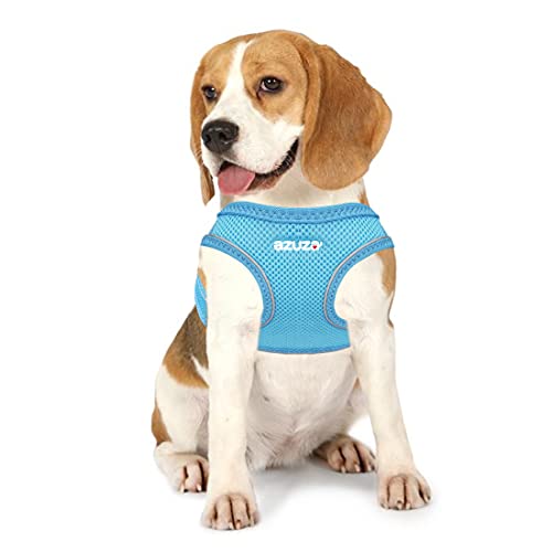 azuza Puppy Harness for Small Dogs Reflective Soft Mesh Small Dog Step