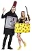 Fun World Perfectly Paired Wine & Cheese Adult Costume Set