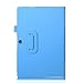Acer Iconia One 10 B3-A20 case, KuGi Multi-Angle Stand Slim-Book PU Leather Cover Case only fit for for Acer Iconia One 10 B3-A20 tablet (Blue)