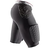 McDavid 737 Hex Thudd Compression Shorts - Charcoal