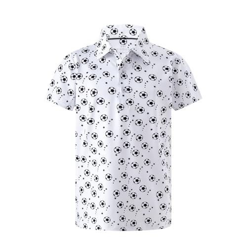 Lenygose Boys Printed Polo Shirt