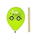 School Bus Balloons, School Bus Supplies, Kids Birthday Latex Balloons, Party Favors (24 Pieces)