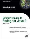 Definitive Guide to Swing for Java 2, Zukowski, John, 1590590473