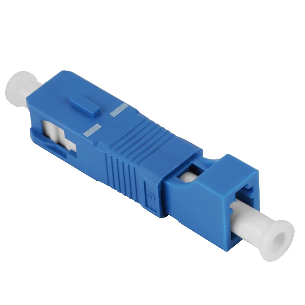 Single Mode Adaptor, Lightweight Precise Small Stable Fiber Optic Adaptor, Ethernet Network For Telecom Network