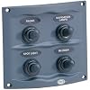 HELLA-H73070041-Gray-2-Row-6-Way-Compact-Switch-Panel