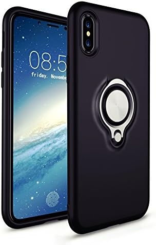 IPhone X Case by 4GEEK With Ring, #1 Best New Magnetic Car Holder Case Anti-Fingerprint Cover 100% Quality 2017 Release