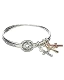 Mothers Prayer Twist Bangle Bracelet Inspirational Card by Jewelry Nexus "When God looks at Mothers"