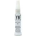 Young Nails Nail Glue - Fast Drying Adhesion for Acrylic Nails, Tips, Rhinestones, Crystals, Zero-Drip Clog Proof, Beauty Secrets for Best Nail Care