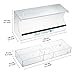 Window Bird Feeder,Bird House Crystal Clear Acrylic with Removable Tray, Drain Holes and 3 Heavy Duty Suction Cups with Hooks,Weatherproof Design,Drains Rain Water.