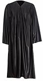 GraduationMall Unisex-adult's Economy Shiny Graduation Gown Only Size S-XXXX Large