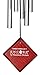 Woodstock Chimes Encore Collection, Chimes of Mercury, 14'' Silver Mercury Wind Chimes for Outdoor, Patio, Home or Garden Décor (DCS14)
