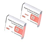 SANCC™ 2 Pack Battery for Sony NP-BG1 NP-FG1 Type G and Sony Cybershot DSC-HX9V, DSC-H70, DSC-H50, DSC-H55, DSC-H90, DSC-W290, DSC-H20, DSC-W80, DSC-HX5V, DSC-W55