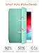 DTTO for iPad 9.7 Case 2018 iPad 6th Generation Case / 2017 iPad 5th Generation Case, Slim Fit Lightweight Smart Cover with Soft TPU Back Case for iPad 9.7 2018/2017 [Auto Sleep/Wake] - Mint Green