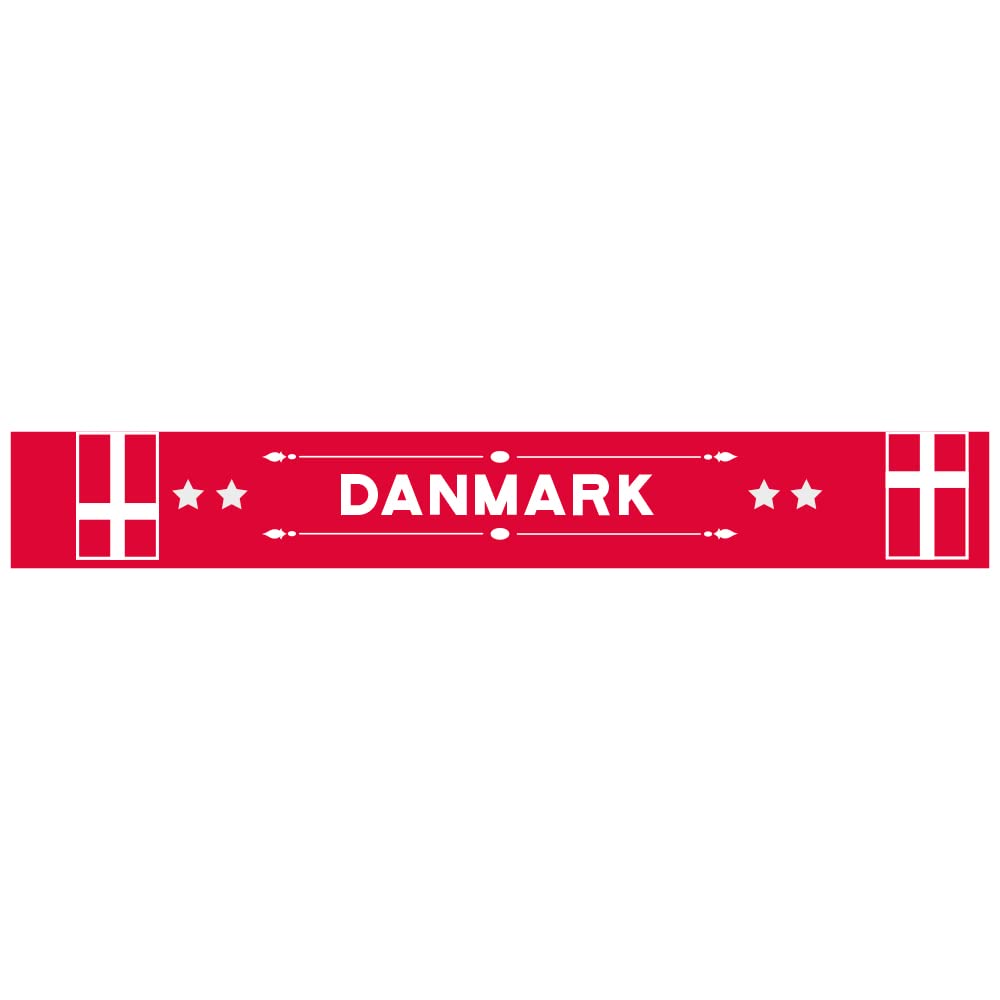 World Cup Fifa Qatar 2022 Official Scarf Denmark,Unisex,One Size