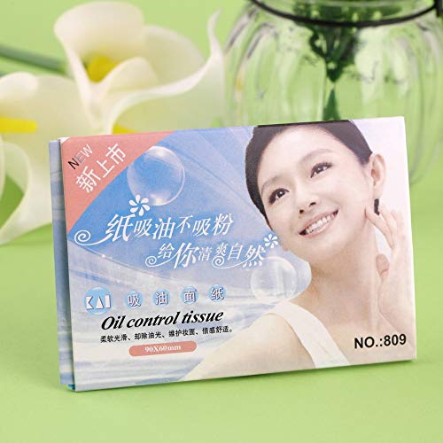 Water-chestnut 50Pcs Tissue Papers Pro Powerful Makeup Cleaning Oil Absorbing Face Paper Absorb Blotting Facial Cleaner Facial Beauty Tools - Thumbnail 3