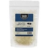 Herb Affair Clear Empty Gelatin Capsules Size 2 - 1000 Count - Holds 200-400mg - Great For Dogs and Kids Medication - Works With Most Capsule Fillers