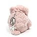 GUND Snuffles Teddy Bear Stuffed Animal Plush Keychain, Rose Pink, 5