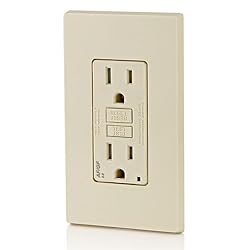 Leviton Dual-Function AFCI/GFCI Outlet, 15