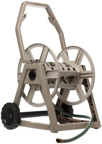 Suncast 225 ft. Hosemobile Garden Hose Reel Cart with Wheels, Taupe