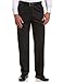 Haggar Men's Work To Weekend Hidden Expandable Waist No Iron Plain Front Pant,Black,34x30