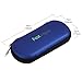 Vape Hard Case Carrying Case by FOXVAPE for Ego, Power Bank, Sigelei, Aspire, Kanger, iStick, Wismec, IPV, Headphones, Keys [CASE ONLY] (Blue)