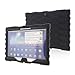 Samsung Galaxy Tab 3 10 inch (2013) Black Shock Drop Hard Candy Cases Silicone Rugged Shock Absorbing Protective Dual Layer Cover Case