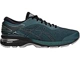 ASICS Men's Gel-Kayano 25 Running Shoes, 10.5M, IRONCLAD/Black